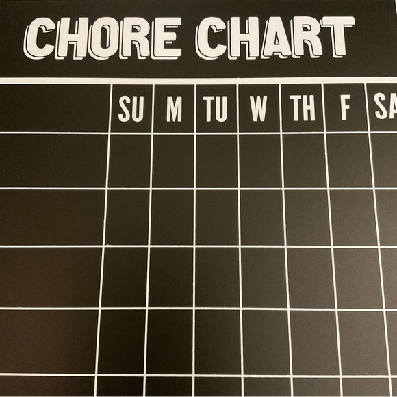 Wall Chore Chart Chalk Board Motivational - Picture 7 of 8